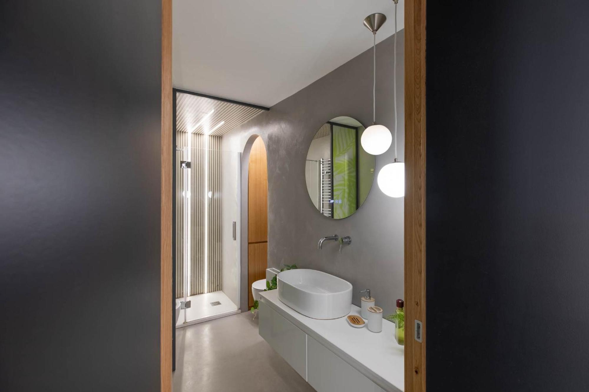 Ferienwohnung Iflat Glass And Stone Loft Rom Exterior foto