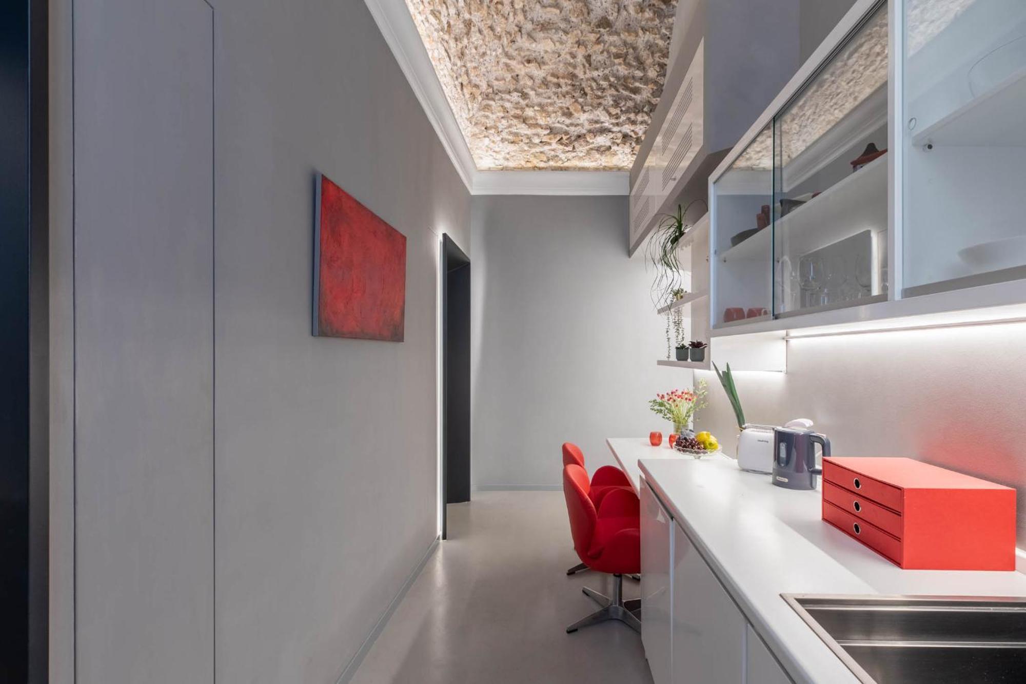 Ferienwohnung Iflat Glass And Stone Loft Rom Exterior foto