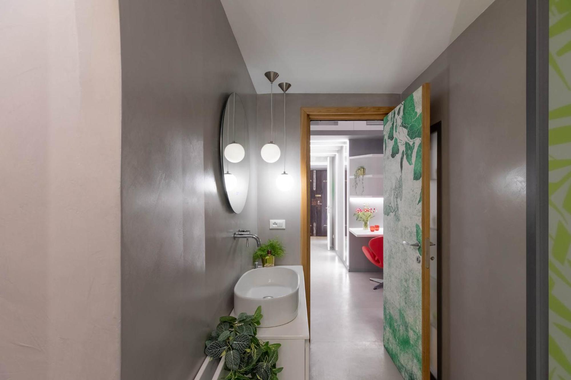 Ferienwohnung Iflat Glass And Stone Loft Rom Exterior foto