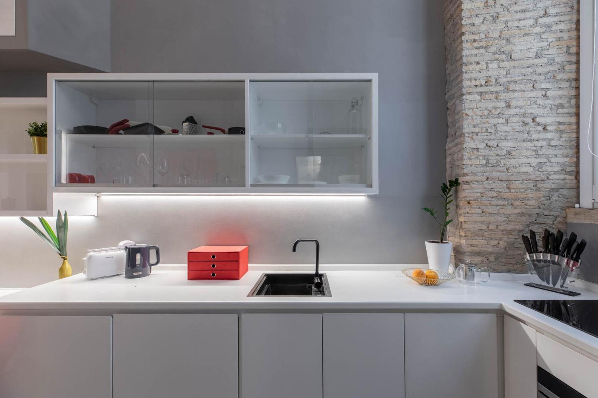 Ferienwohnung Iflat Glass And Stone Loft Rom Exterior foto