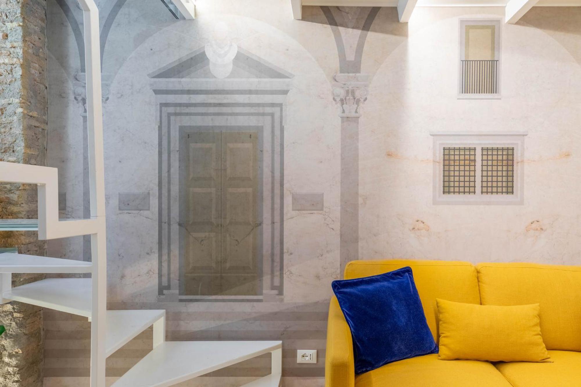 Ferienwohnung Iflat Glass And Stone Loft Rom Exterior foto