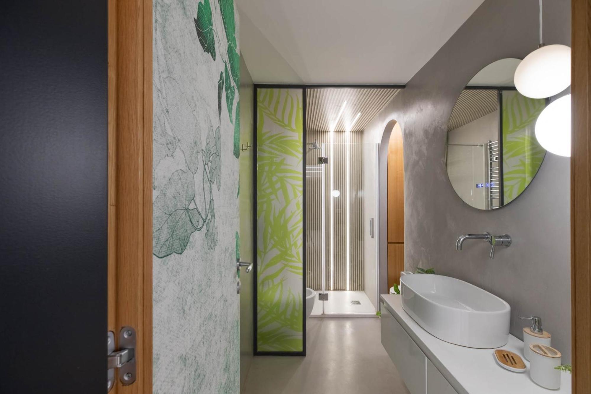 Ferienwohnung Iflat Glass And Stone Loft Rom Exterior foto