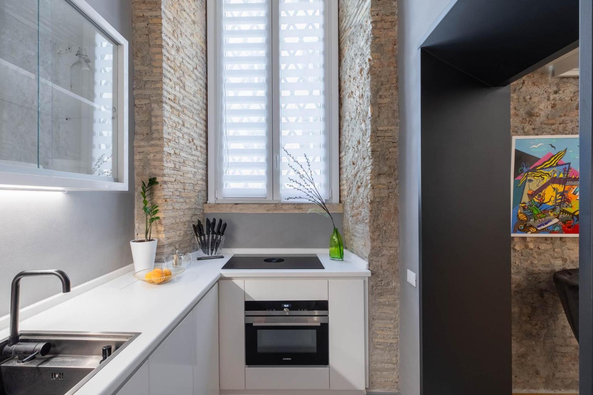 Ferienwohnung Iflat Glass And Stone Loft Rom Exterior foto