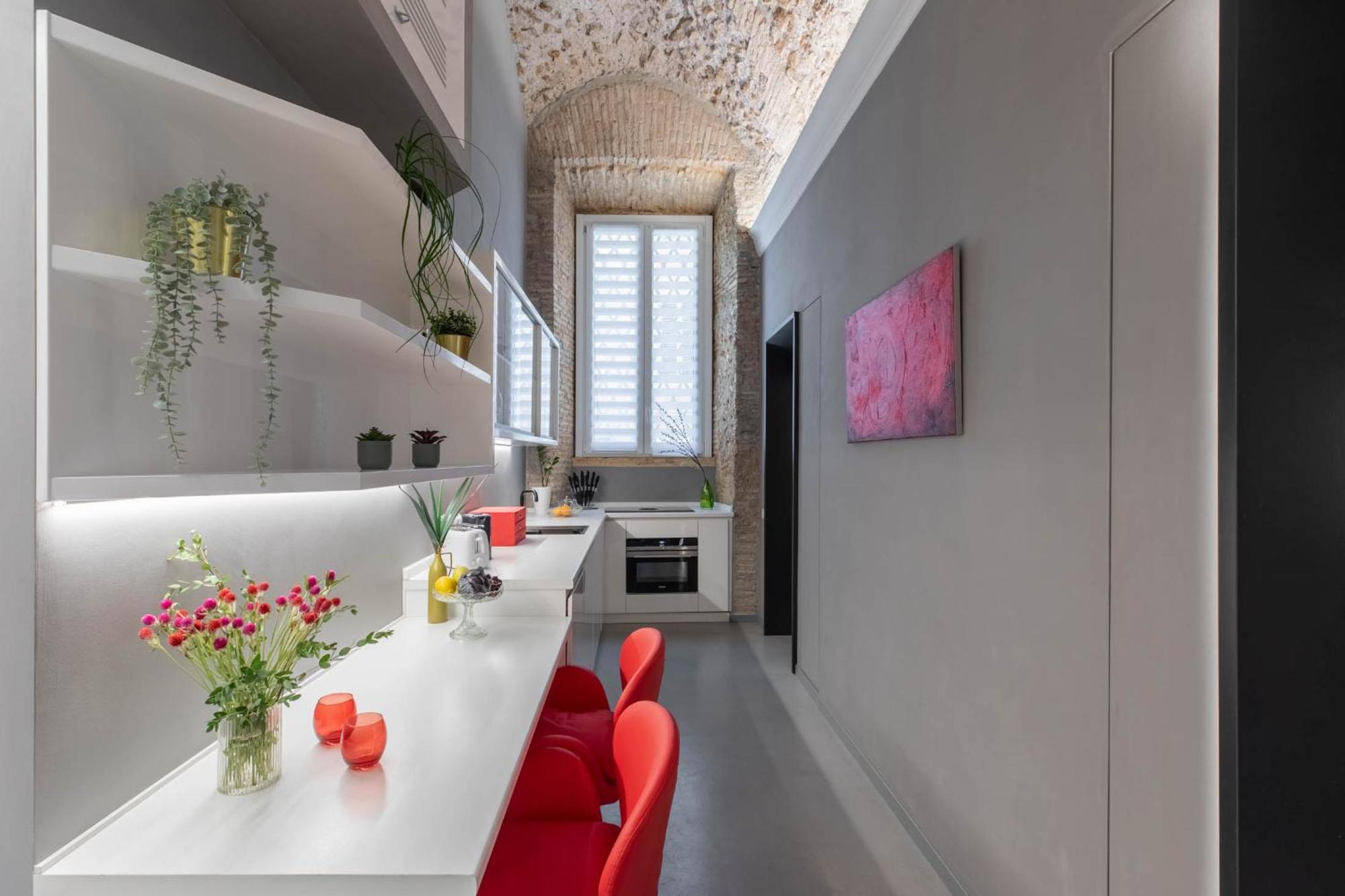 Ferienwohnung Iflat Glass And Stone Loft Rom Exterior foto