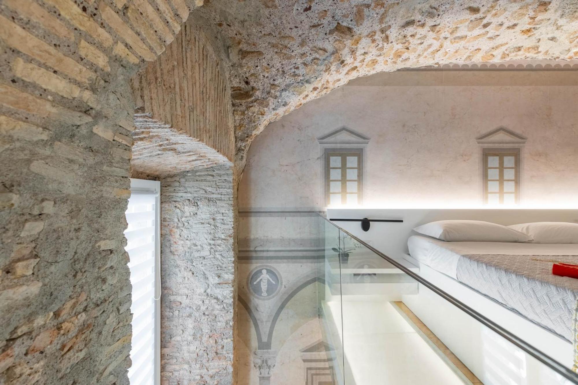 Ferienwohnung Iflat Glass And Stone Loft Rom Exterior foto